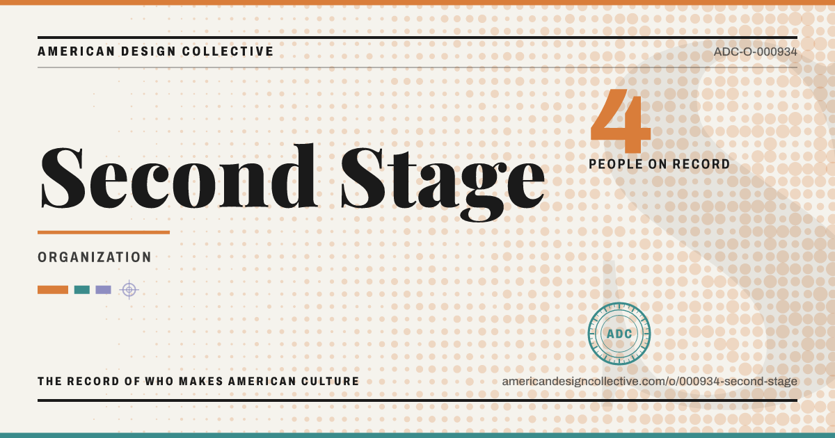 Registry card for Second Stage: the ADC seal, Second Stage, and how much is on record.