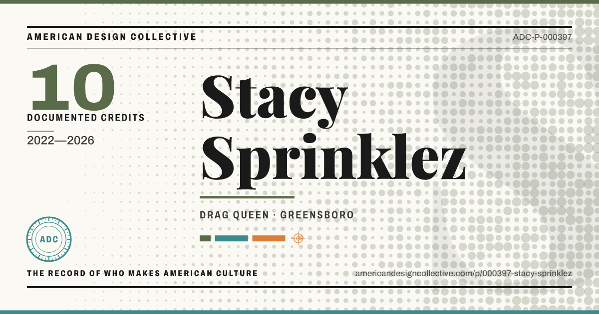 Registry card for Stacy Sprinklez: the ADC seal, Stacy Sprinklez, and how much is on record.
