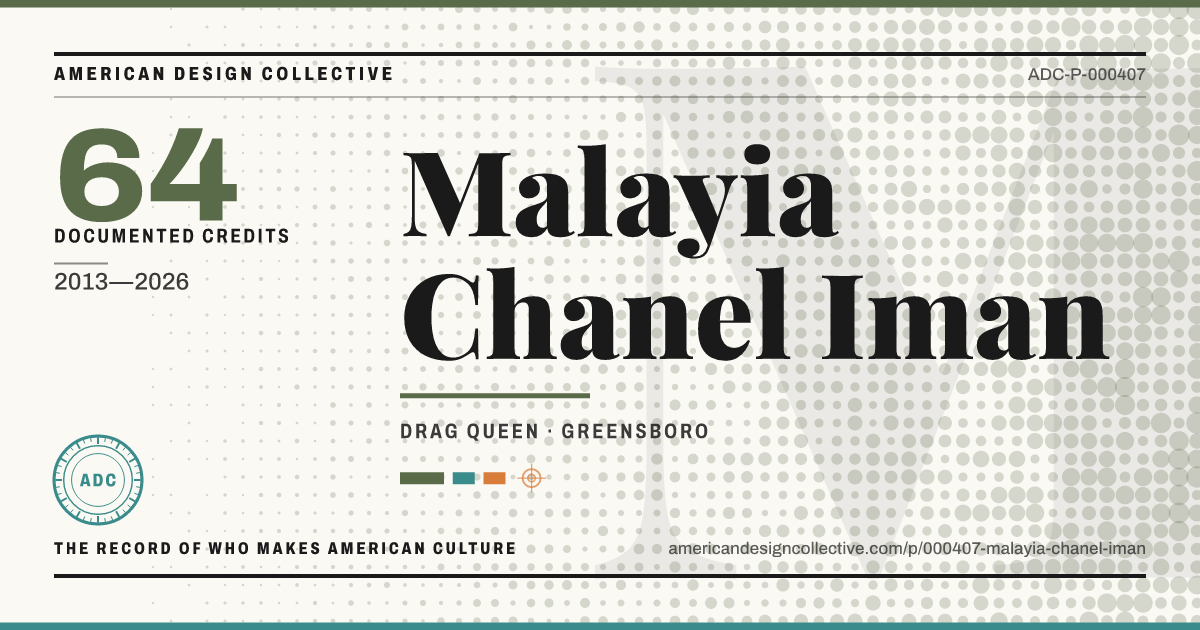 Registry card for Malayia Chanel Iman: the ADC seal, Malayia Chanel Iman, and how much is on record.