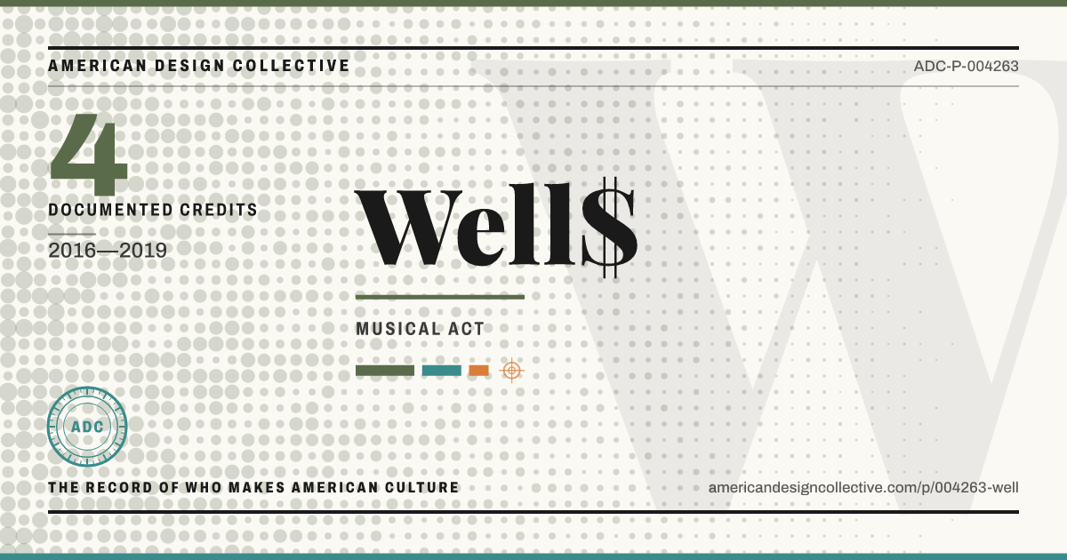 Registry card for Well$: the ADC seal, Well$, and how much is on record.
