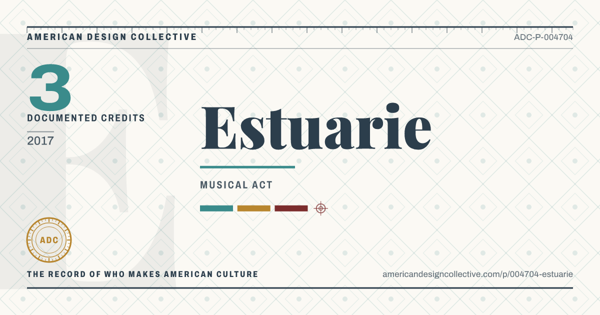 Registry card for Estuarie: the ADC seal, Estuarie, and how much is on record.