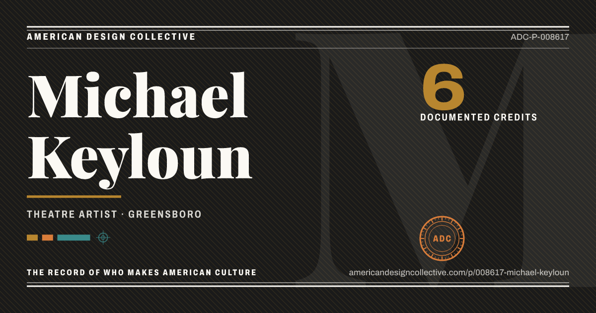 Registry card for Michael Keyloun: the ADC seal, Michael Keyloun, and how much is on record.