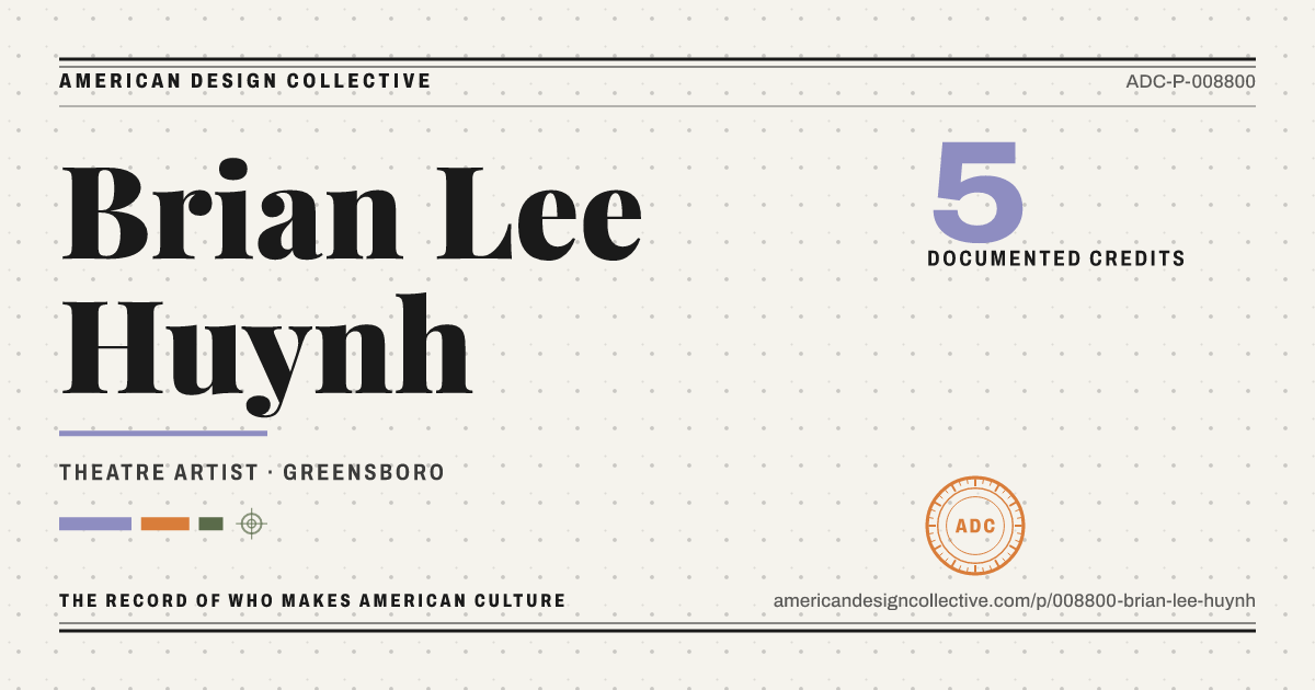 Registry card for Brian Lee Huynh: the ADC seal, Brian Lee Huynh, and how much is on record.