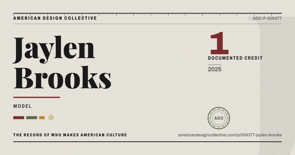 Registry card for Jaylen Brooks: the ADC seal, Jaylen Brooks, and how much is on record.
