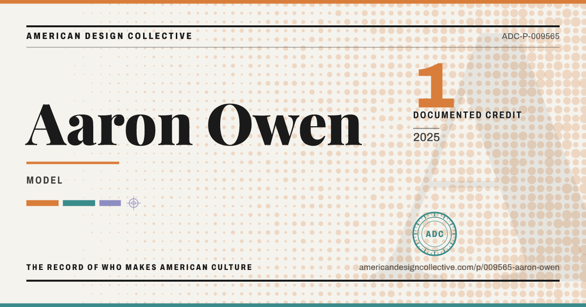 Registry card for Aaron Owen: the ADC seal, Aaron Owen, and how much is on record.