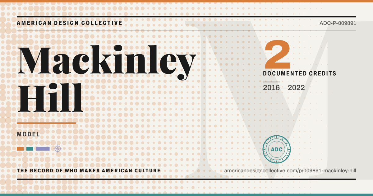Registry card for Mackinley Hill: the ADC seal, Mackinley Hill, and how much is on record.