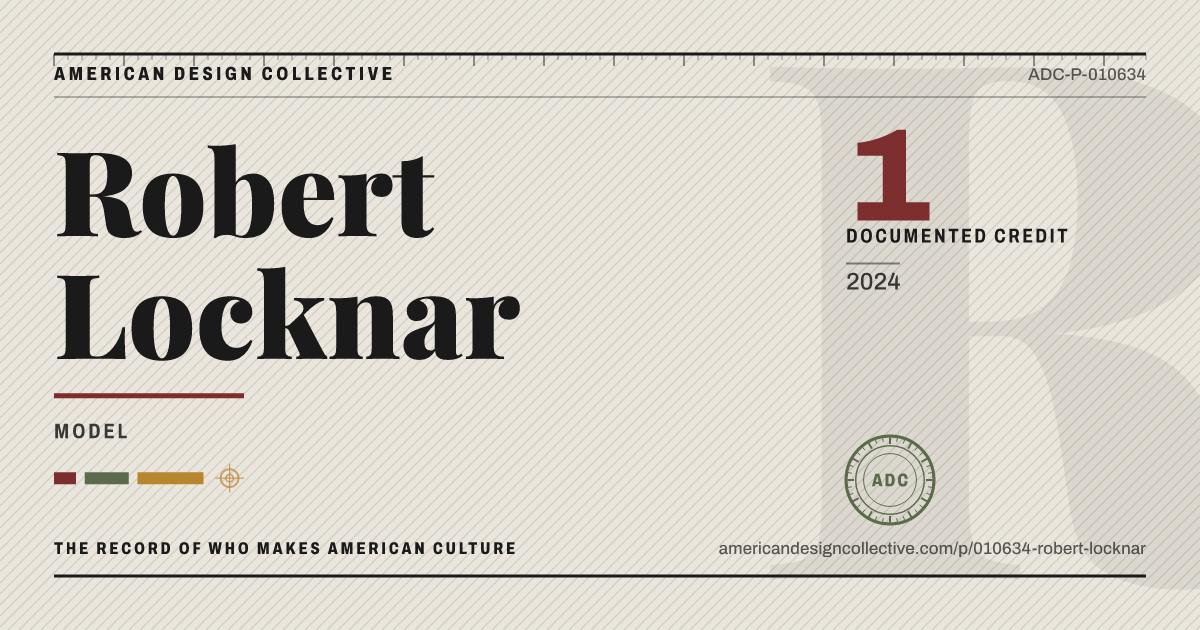 Registry card for Robert Locknar: the ADC seal, Robert Locknar, and how much is on record.