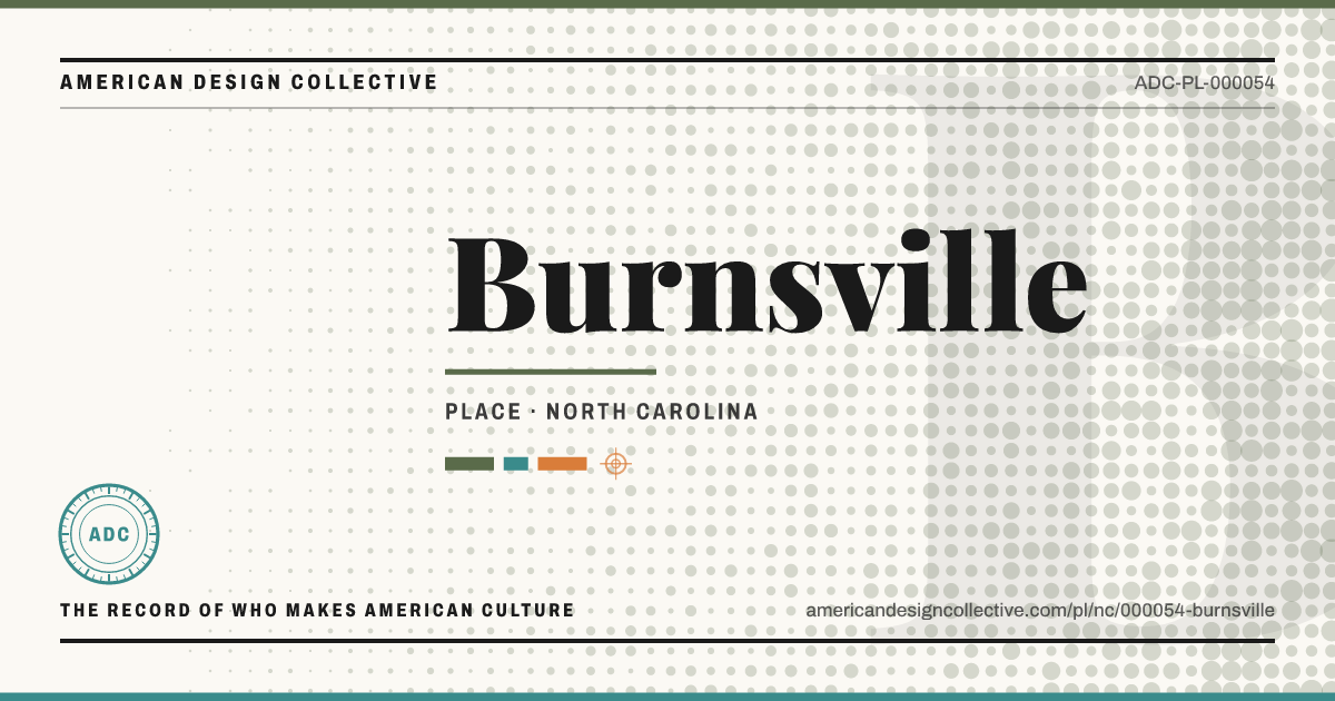 Registry card for Burnsville: the ADC seal, Burnsville, and how much is on record.